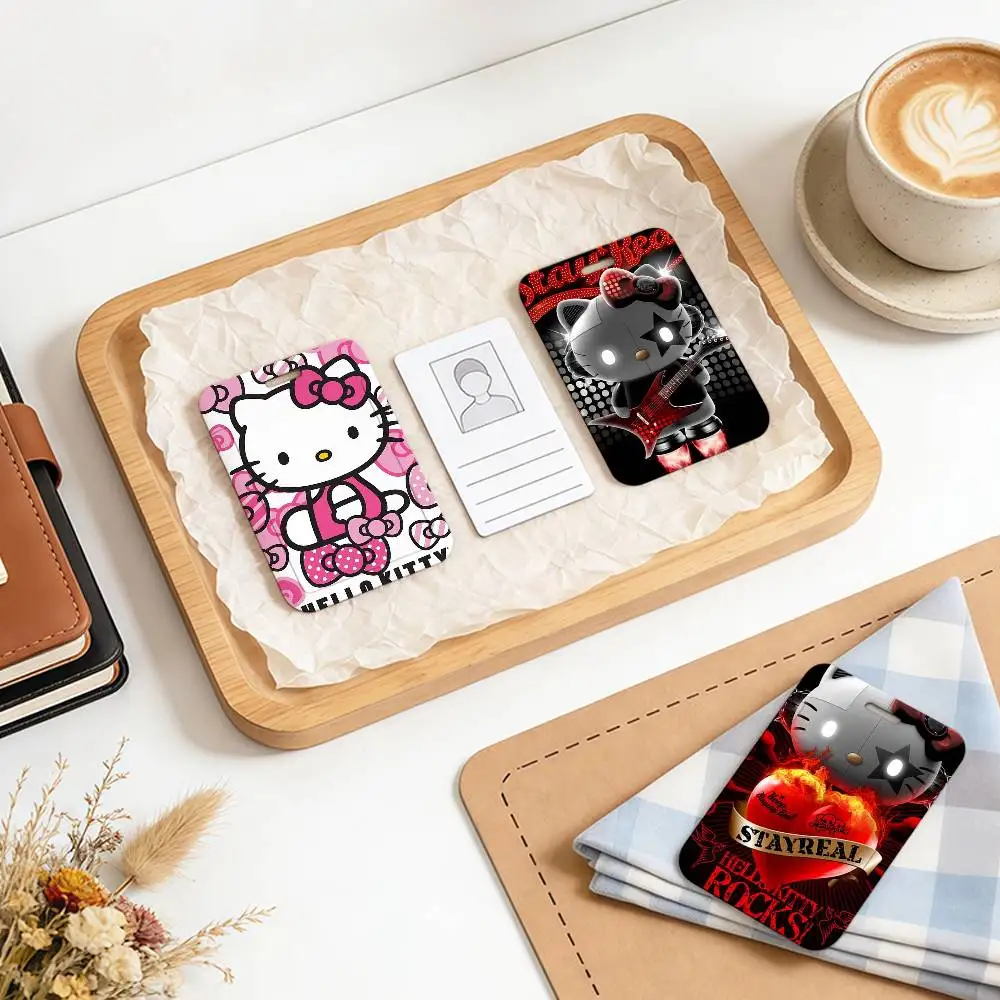 

Hello Cool K-Kitty: Пленка высокой четкости для четкого отображения информации на удостоверении личности, держатель для карт