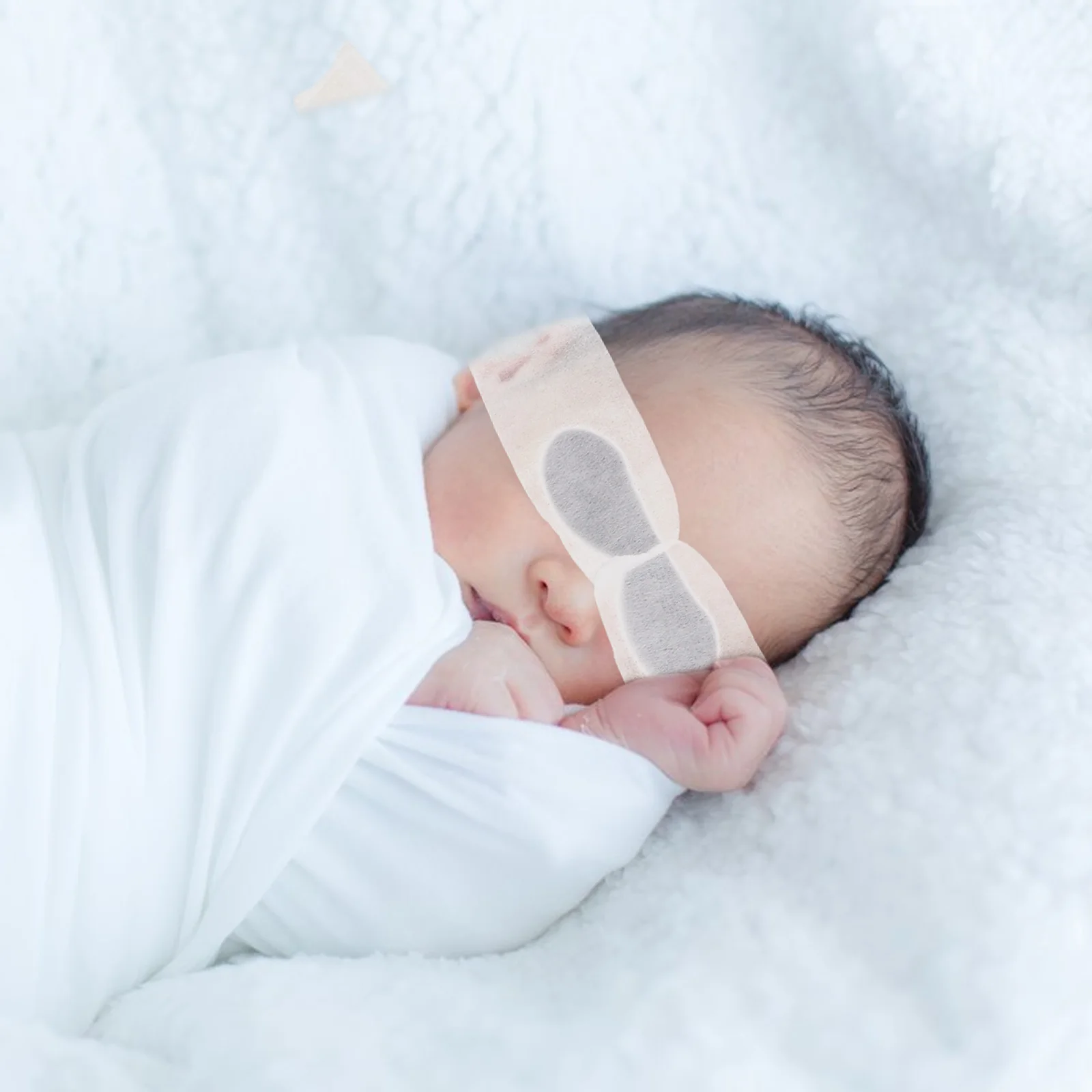 

Newborn Baby Eye Mask For Phototherapy Sun Protection Breathable Infant Blue Light Blocking Eye Cover Sleep Mask For Kids