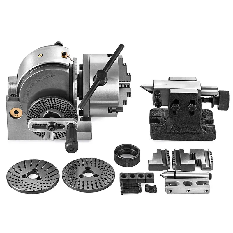 BS-1-6 Semi universal Quick indexing Head with160mm 3-jaw Chuck for drilling milling machine