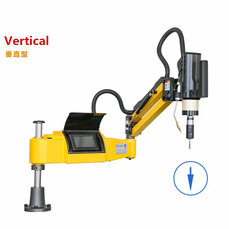 M3-M20-M36 CNC Electric Tapping Machine Servo Motor Electric Tapper Drilling With Chucks Easy Arm Power Tool Threading Machine