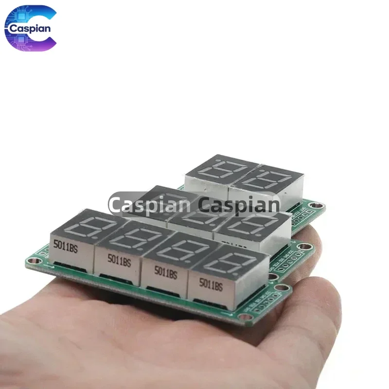 Static Drive 2 3 4 Segment Digital Tube LED Display Module 2 Digital 74HC595 Tube 100% New original For Quason