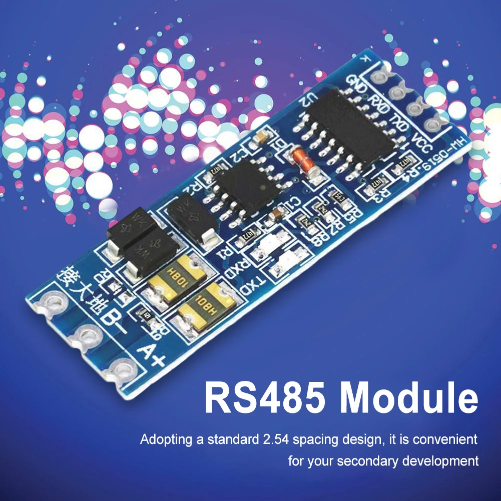 TTL إلى RS485 محول إشارات نقل لمسافات طويلة 3 فولت 5.5 فولت 485 إلى المسلسل UART مستوى المتبادل محول وحدة محول
