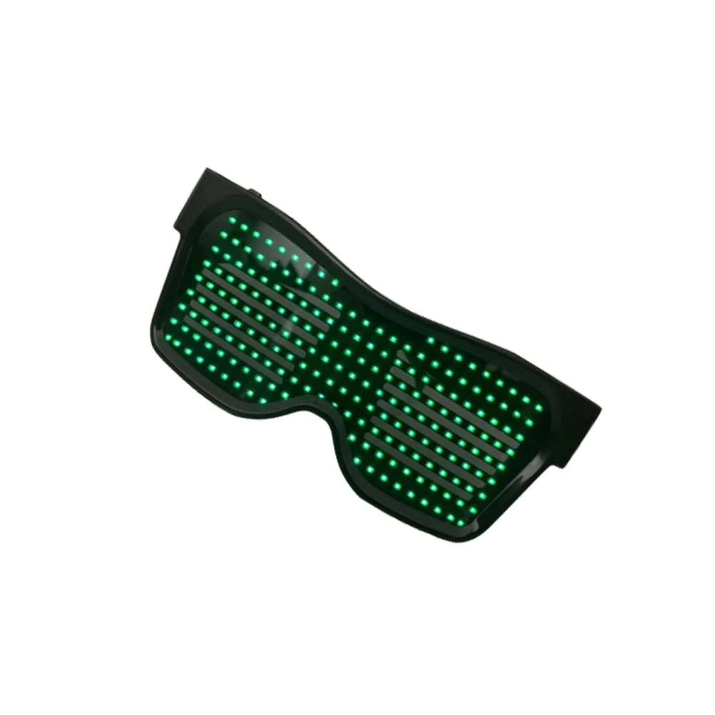 

Led Glasses Green Wireless Fun Eyewear App Control Flashing Party Cosplay Carnival Bar