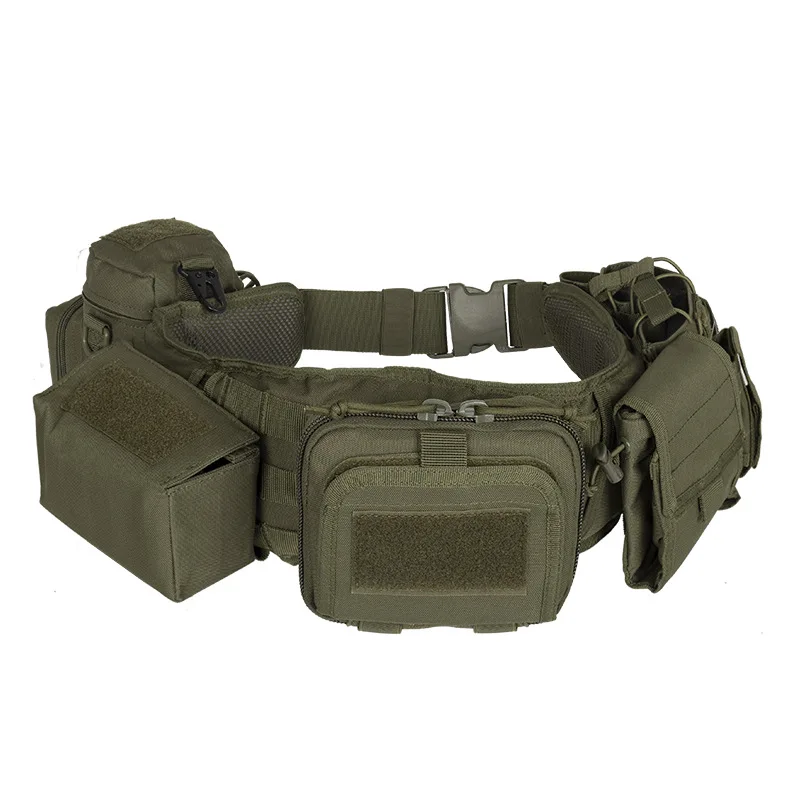 Imagem -06 - Yakeda-camuflagem Cinto Tático Outdoor Molle Belt Multi-purpose Engrenagem de Transporte Cinto de Caça Ajustável Removível