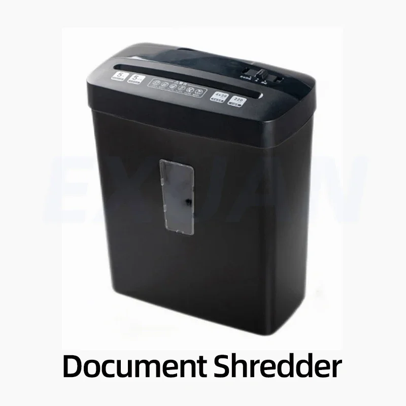 Paper Shredder Office 13L large-capacity household small automatic document shredding level 4 confidentiality level 5 sheets