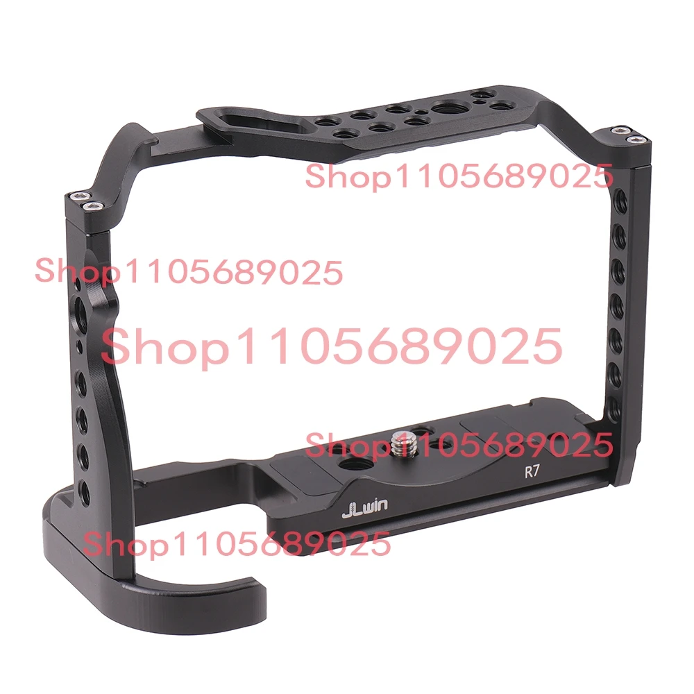 R7 for canon EOSR7 camera Rabbit cage Rig Handle Film Arm support bracket Stabilizer video led tripod view 4