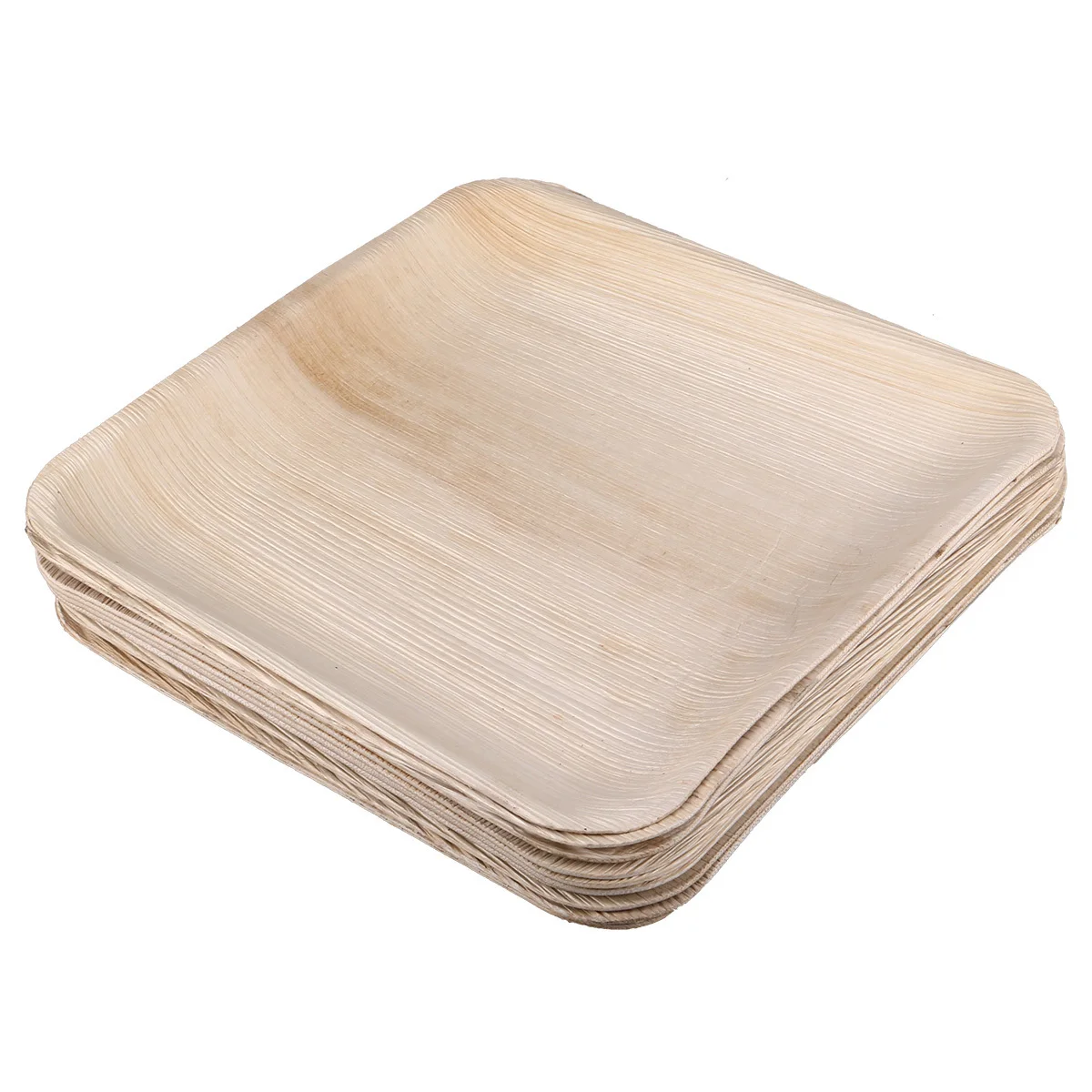 

10Pcs Disposable Plates Party Tray 10 Inch Square Paper Plate for Birthday Dessert Snacks Thick Quality Design Celebration