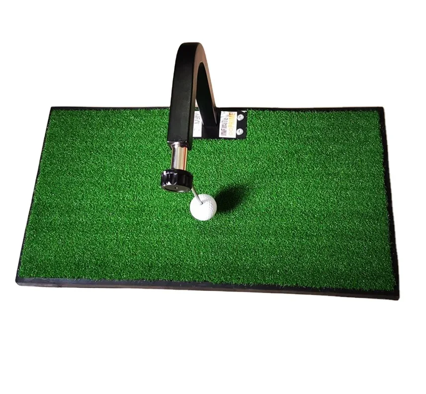 Portable Golf Green Swing Trainer Set 360 Rotaction Golf Training Aids for Home Office Golf Putter Simulation