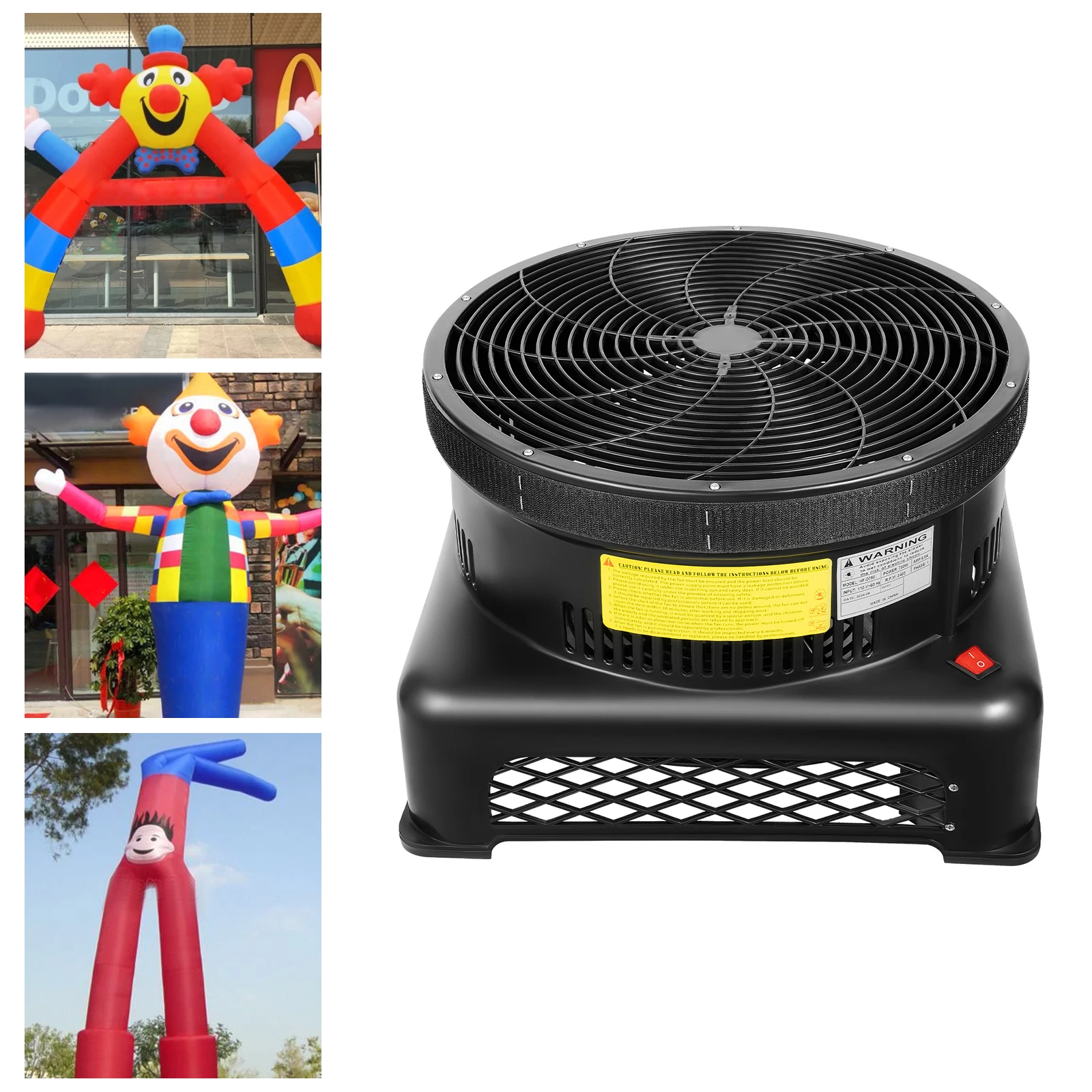 

Надувной вентилятор воздушного шара мощностью 750 Вт (18 дюймов), дурацкий размахивающий танцевальный парень-труба, для наружной рекламы, украшение для рождественской вечеринки на Хэллоуин