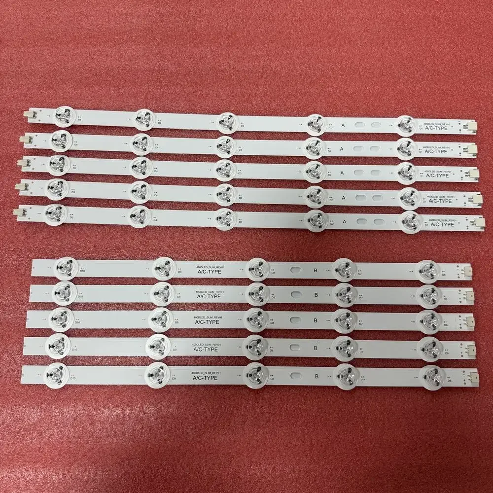 

LED Strip for TELEFUNKEN D40U300N4CW TE40301G37T2P Panasonic TX-40CX400E TX-40CX400B TX-40CX350B 400DLED_SLM A/C Type