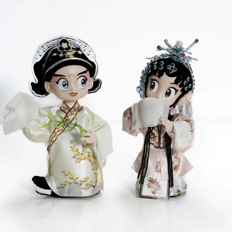 

Opera handmade silk figure ornament classical Chinese style art decoration