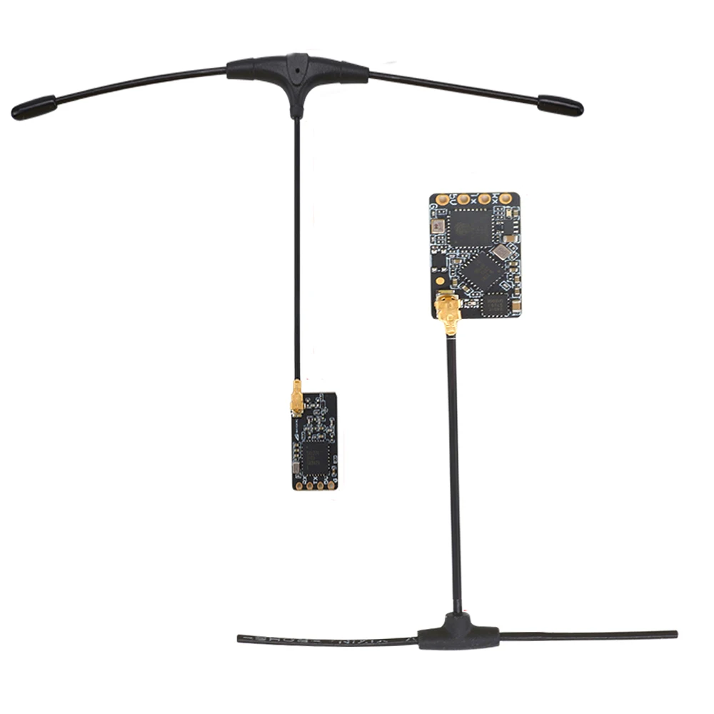 ELRS 915MHz / 2.4GHz NANO ExpressLRS Receiver With T type Antenna Support Wifi Upgrade for RC FPV Traversing Drones Parts
