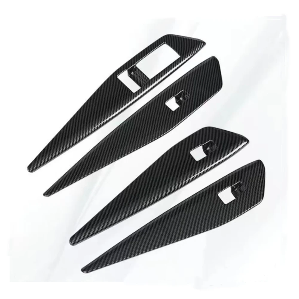 ملصق لوحة رفع نافذة السيارة لسيارة Volkswagen VW ID 3 ID 4 ID4 CROZZ لوحة رفع زجاجية مزينة #5