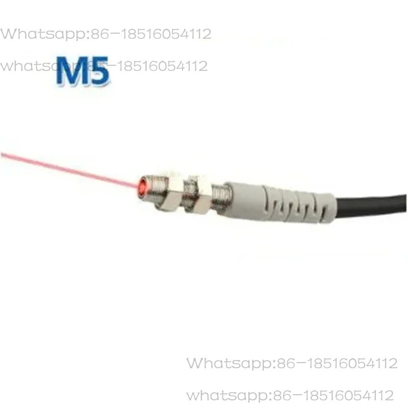 M5 Micro Laser Diffuse Reflection Photoelectric Switch Sensor BJ05-100N Visible Infrared Light Sensing Switch Laser Sensor