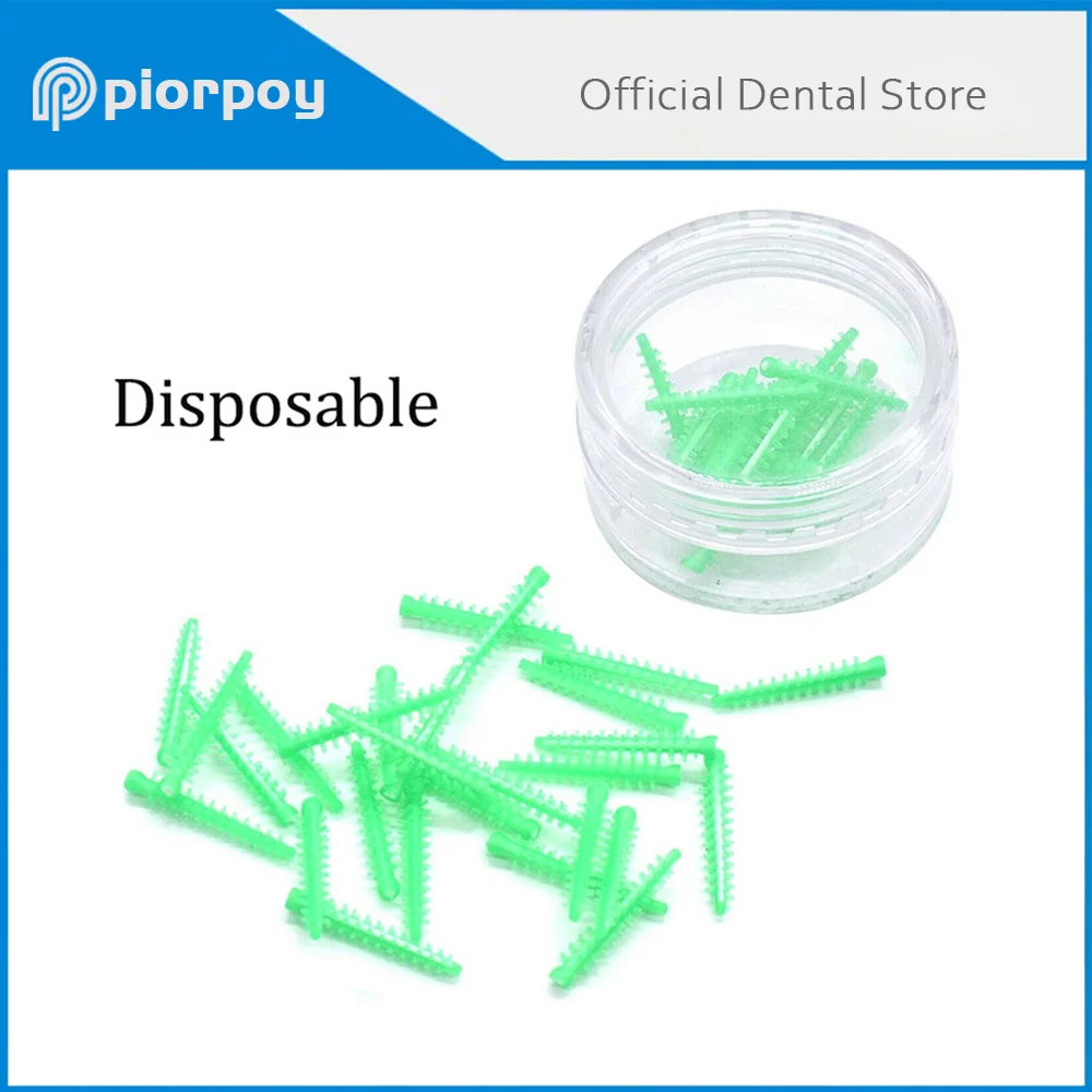 PIORPOY 40 Teile/schachtel Dental Adaptive Keile Einweg Medizinische Silikon Interdentalbürste Keile Matrice Matrix Elastische Zahnmedizin Werkzeuge