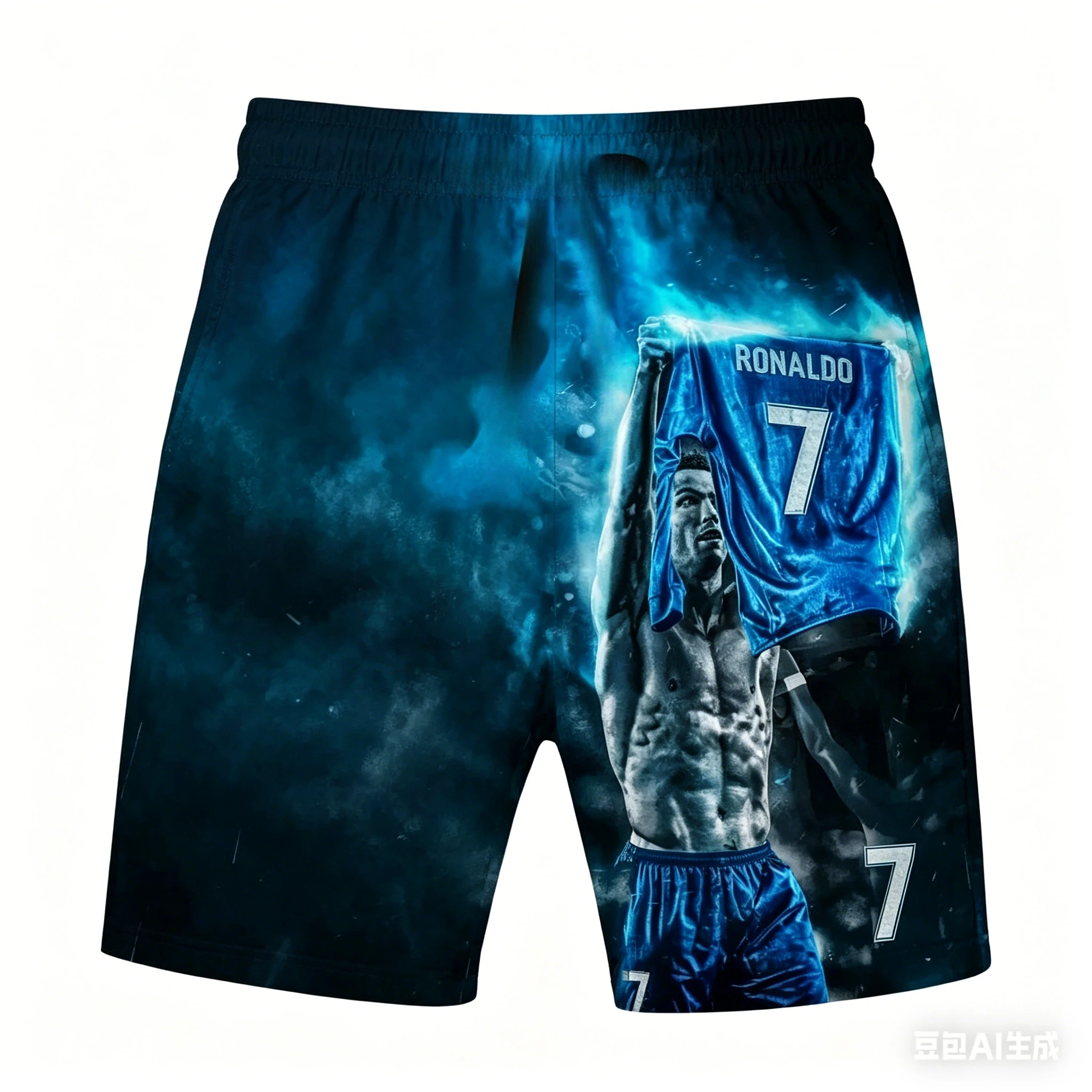 Fußballkönig Cristiano Ronaldo Nr. 7 legendäre Shorts! Unverzichtbare Sport- und Freizeithosen für Erwachsene und Kinder-Fans