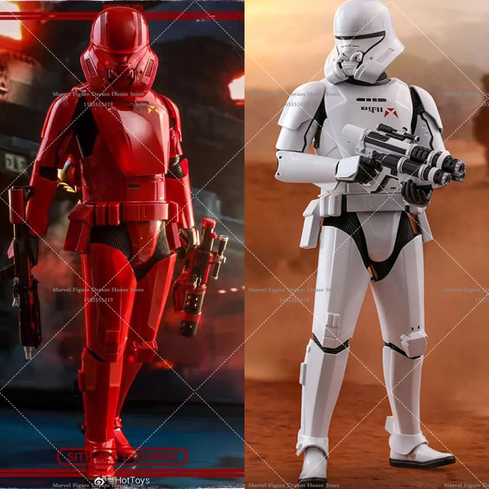 

HT MMS561 MMS562 1/6 Scale Collectible Star Wars Jet Trooper Red/White Color Male Solider Action Figure Model Toys for Hobby