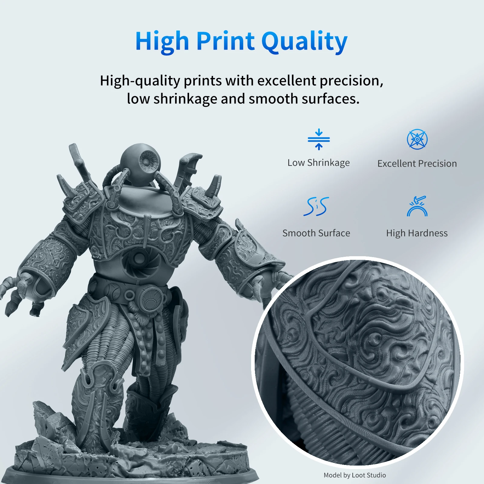 405nm UV 3D Printing Resin 4
