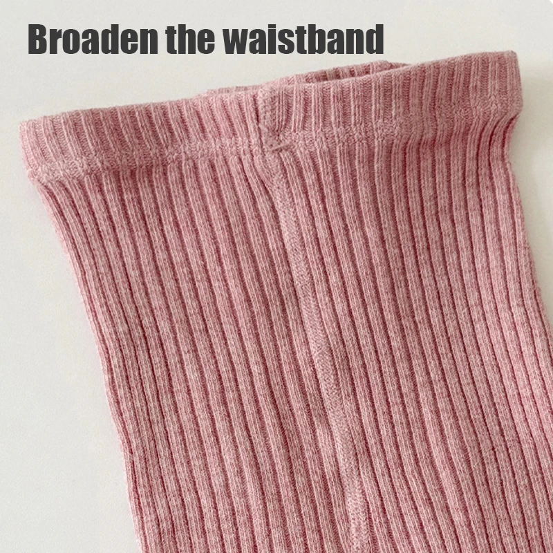 Mädchen Strumpfhosen Einfarbig Weiche Warme Mädchen Strumpfhosen Bogen-Knoten Gestrickte Kinder Strumpfhosen Strumpf Für Mädchen – Detail 3