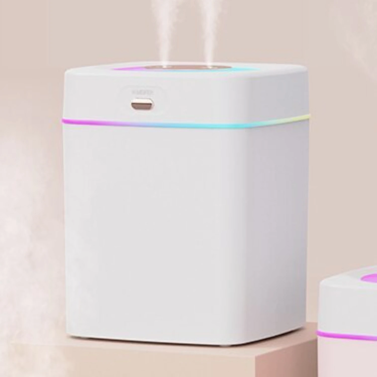 New Efficient Large Capacity Desktop Aromatherapy Humidifier - Convenient and Powerful Choice for Home and Office. Dual Spray Fu