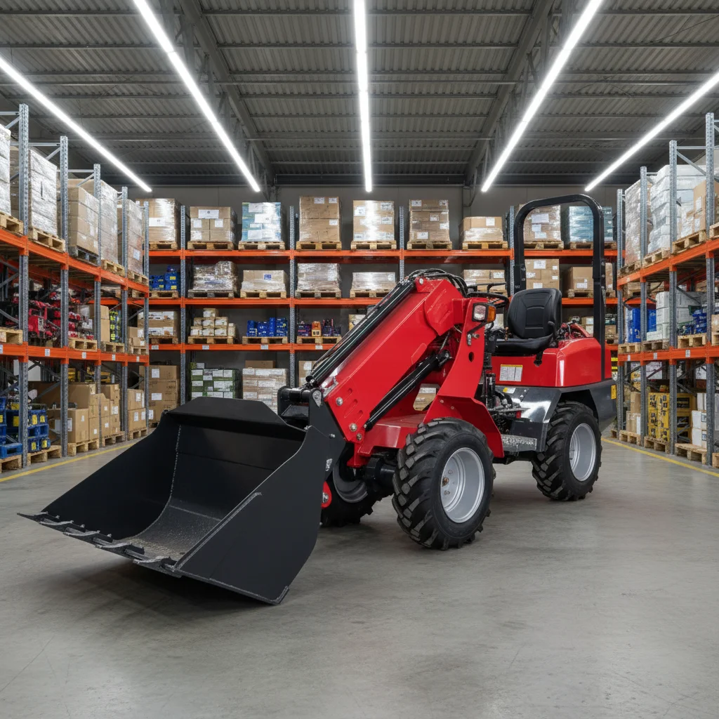 1 Ton Backhoe Loader Hydraulic Diesel Small Backhoe Loader for Digging & Loading