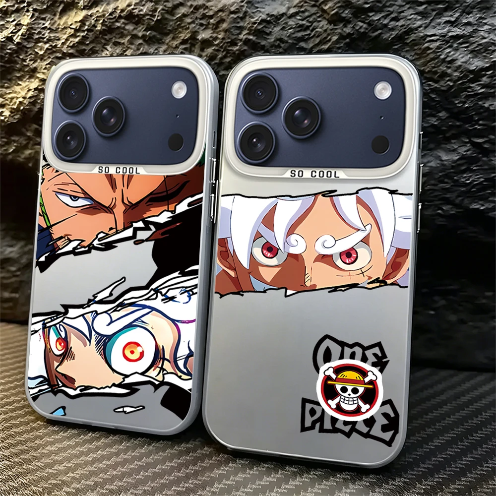 O-ONE Anime P-PIECE Phone Case For iPhone 17 16 15 14 13 12 11 Mini Pro Max Plus E Back Cover