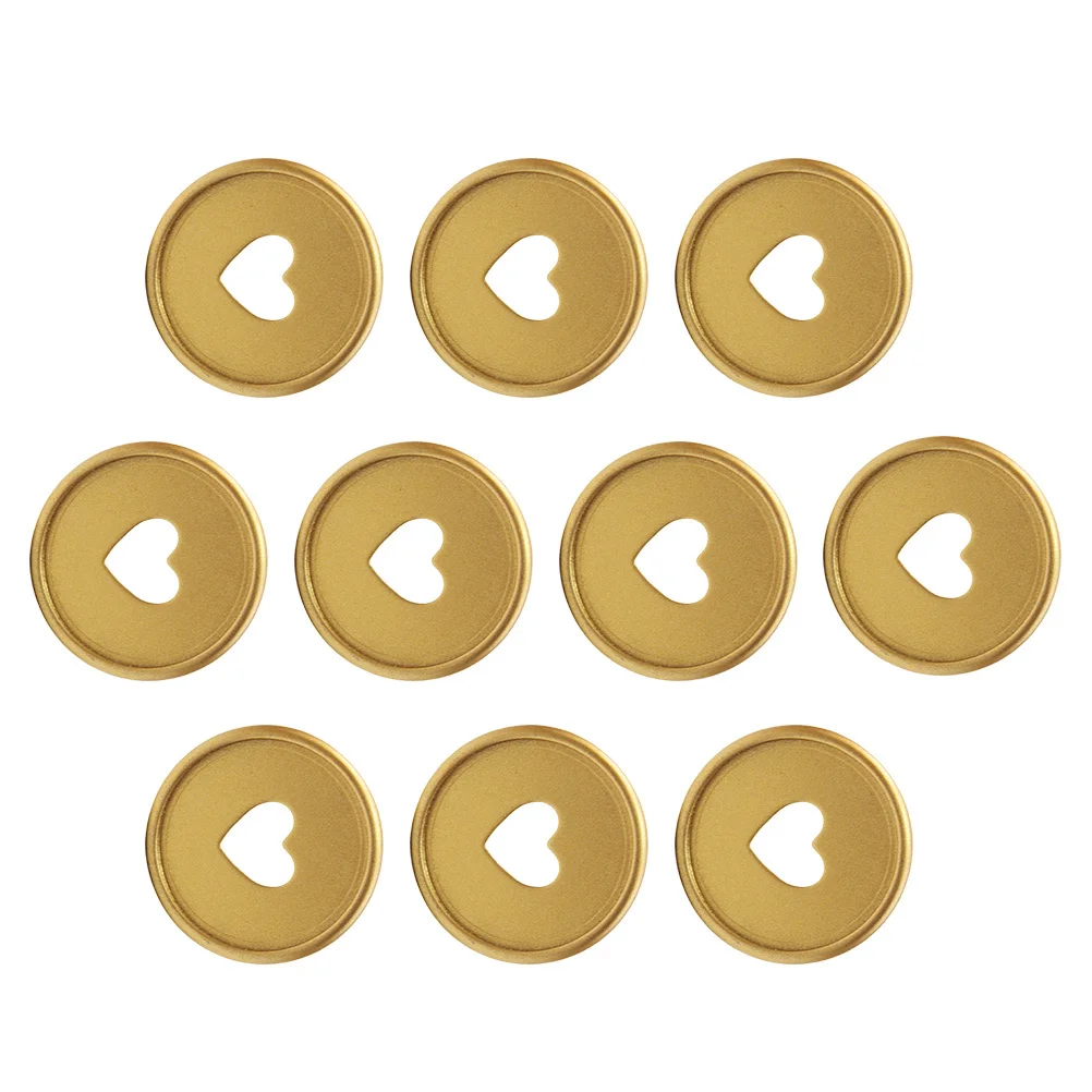 10Pcs Frosted ABS Binder Discs Plastic Binding Rings Flexible Notebook Fasteners for Document Classification Planner