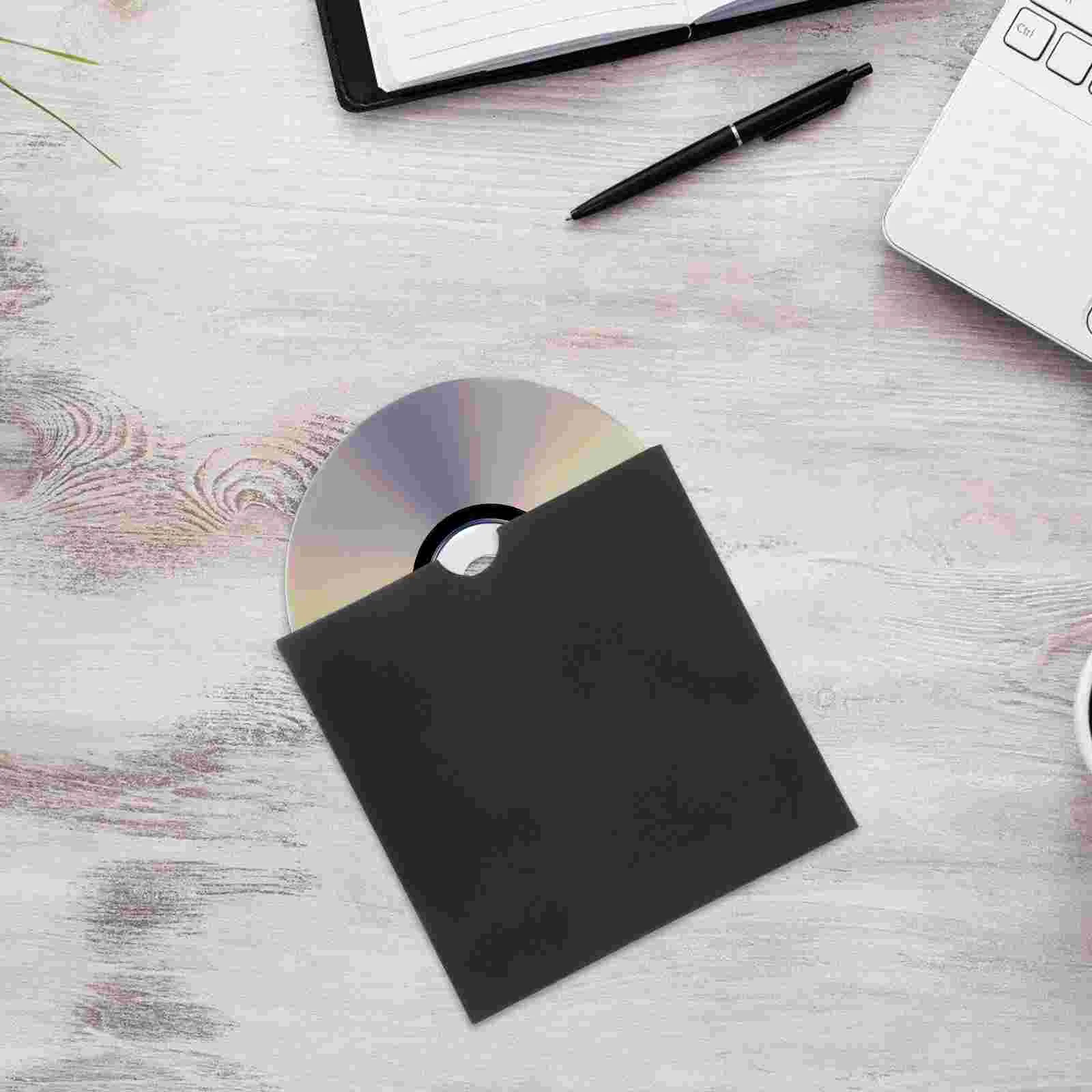 25 шт., крафт-бумага, сумка для компакт-дисков, DVD-конверт, упаковочные рукава, чехол, чехлы, конверты, держатель для хранения
