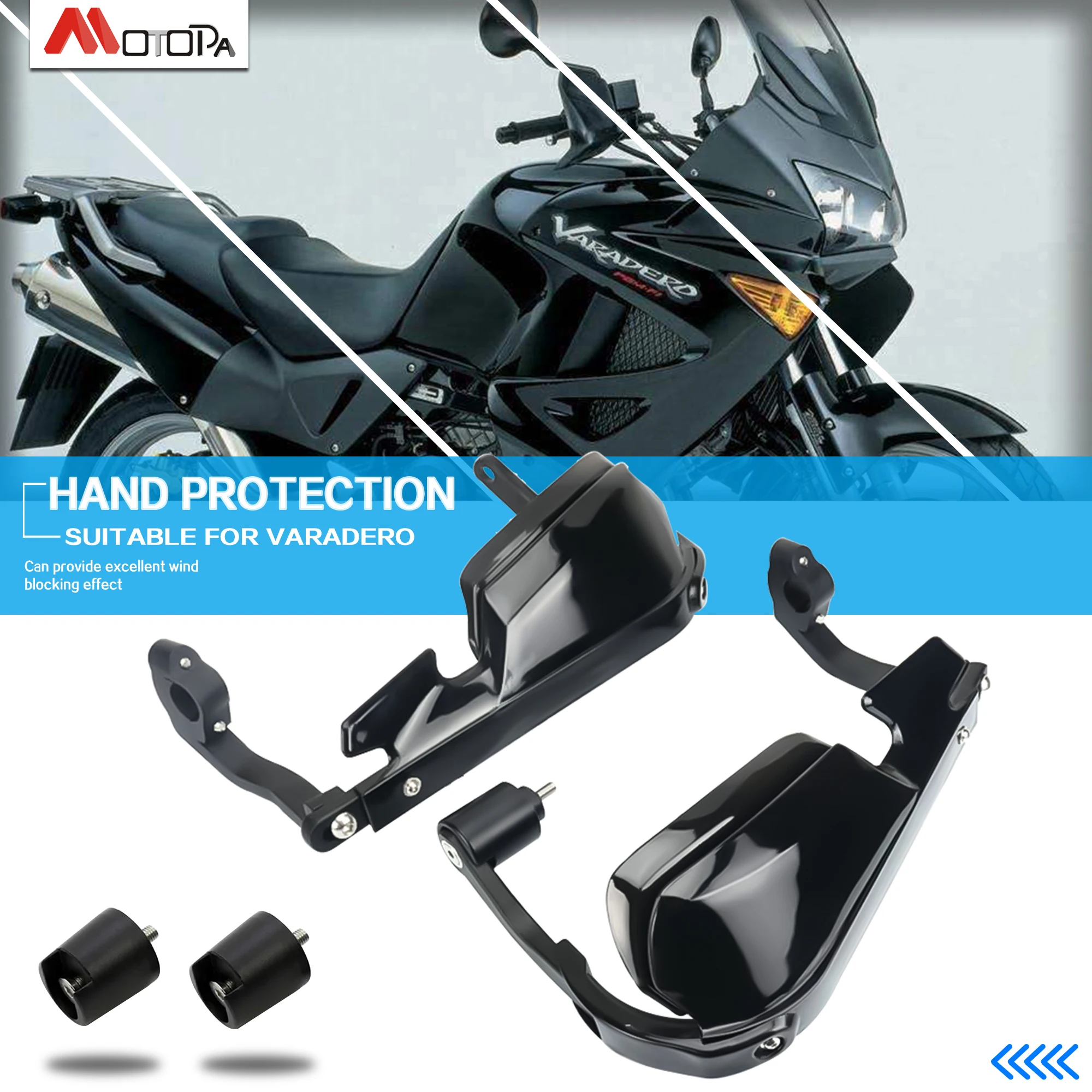 For Honda XL1000V Varadero 1000V XL 1000 new aluminum alloy Handguard Shield Motorcycle XL125V Hand Guards Lever Protector