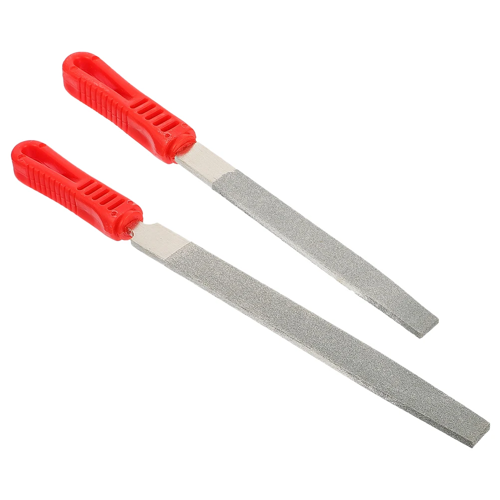 2Pcs 6inch 8inch Flat Plate File Wood Rasps Metal Files Hand Drywall Sanding Polishing Tools Abrasive Diamond Coated Grit