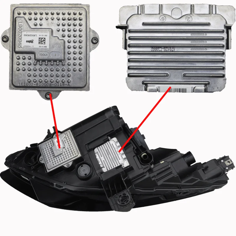 For Applicable To 2013 To 2016 Jaguar F-Type Upgrade New LED Car Headlights - Image 5