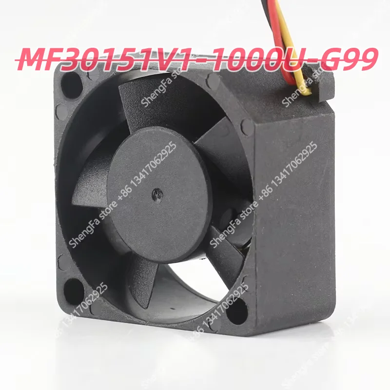 cooling fan Newly built MF30151V1-1000U-G99 12V 0.87W 3015 30x30x15mm silent inverter power supply 3-wire