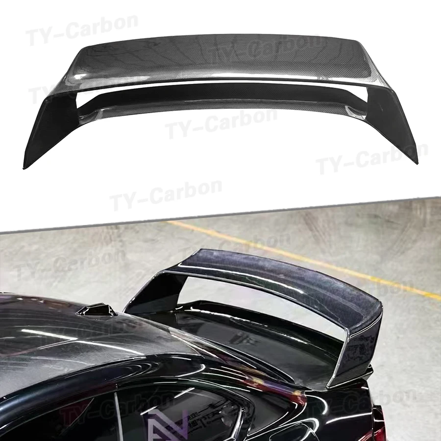 Real Carbon Fiber ALP Style Car Rear Spoiler Wing Lip For BMW 2 Series G42 M235i M240i Coupe G87 M2 2022+ Rear Lip Boot Wing
