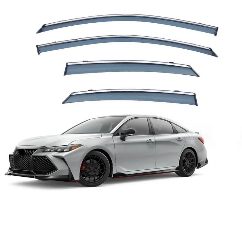 

Car Window Visor Rain Guard Side Window Deflector Weather Shield For Avalon 2018 2019 2020 2021