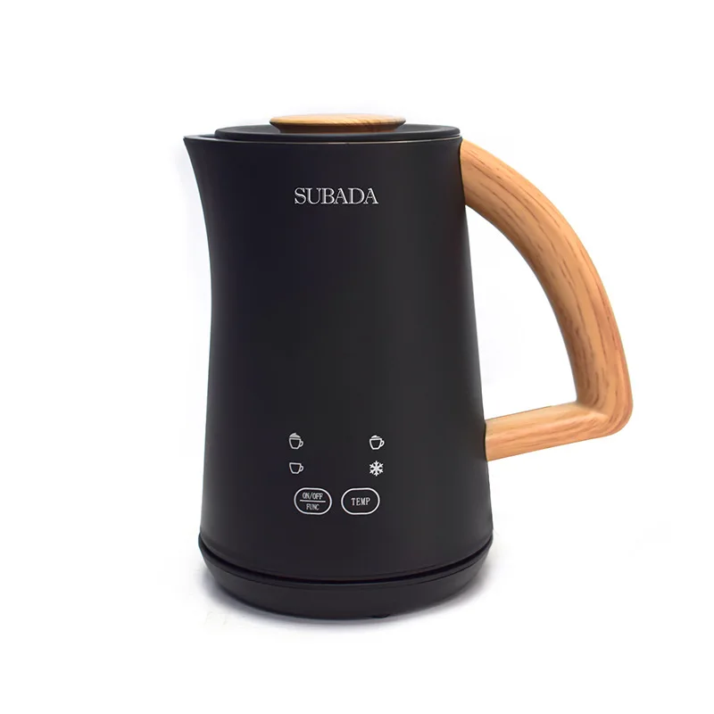 Automatic Hot and Cold Milk Frother Warmer for Latte Foam Maker Electric Milk Foam Machine Coffee Milk Brewing Powder Stirring