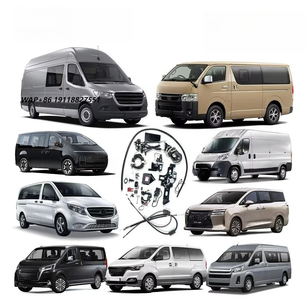 

Customized Automatic Power Sliding Door System Electric Side Door Drive Kit for Commercial Van MPV Minibus Modification