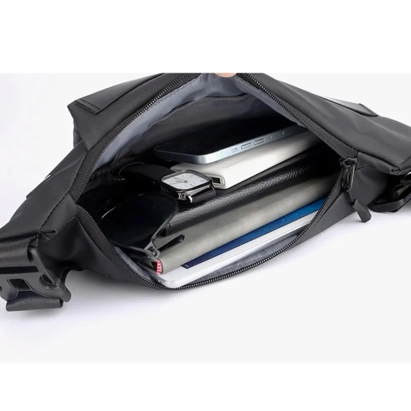 Large capacity bags, splash resistant shoulder bags, crossbody bags, waist bags, cycling and camping chest bags, men