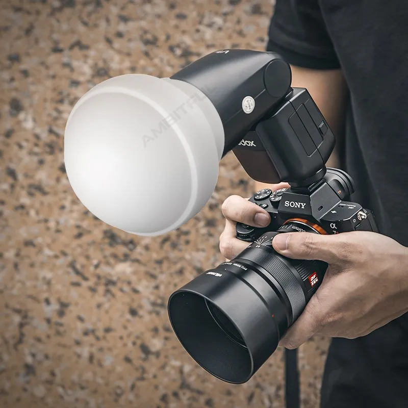 小物 akr22 Godox AK-R22 AKR22 Silica Gel Diffusion Dome Kit for Godox V1