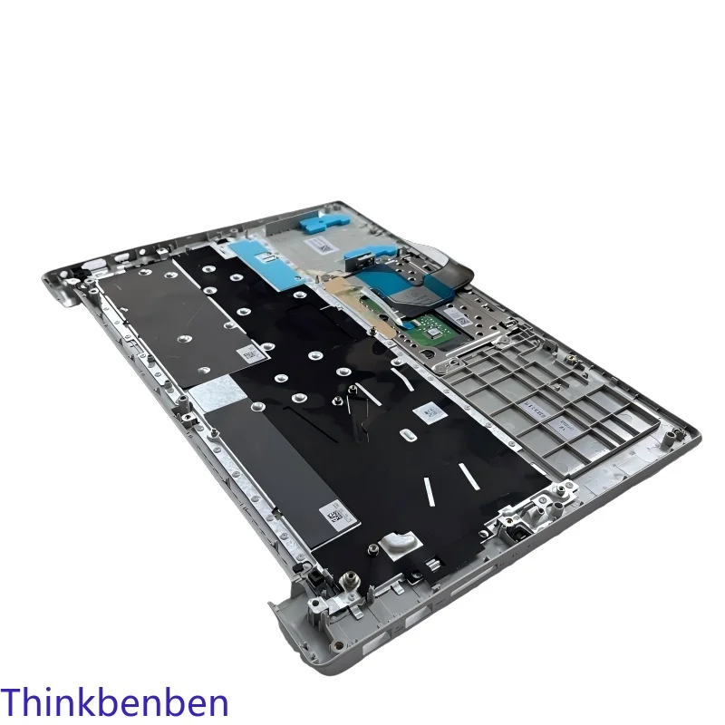 DE German Platinum Grey Keyboard Upper Case Palmrest Shell Cover For Lenovo Ideapad S340 14 14IML 14IWL 14API 14IIL 5CB0S18418