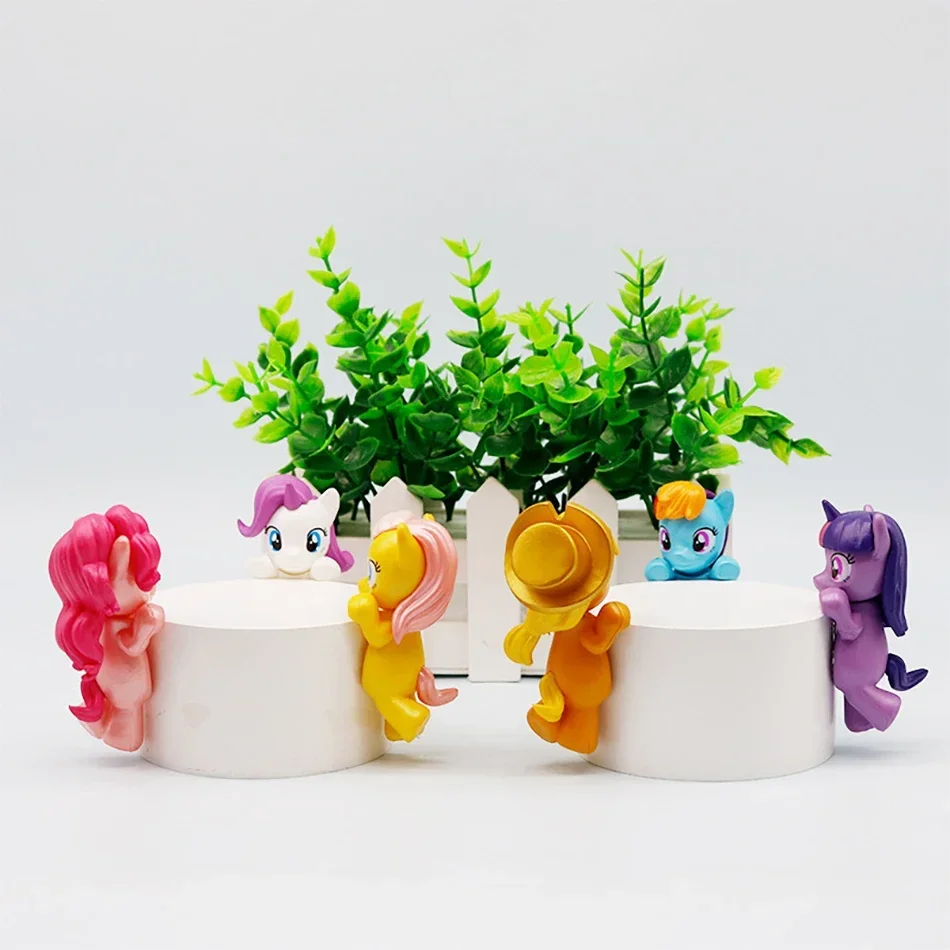 Heißer verkauf My Little Pony Blind Box Serie Anime Figuren Ornamente Puppen Fans Kinder Geburtstag Geschenk Zufällige Blind Box – Detail 2