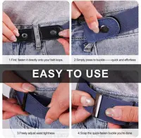 No Buckle Invisible Belt for Men and Women, Fashion Accessories Comfortable for More Family, Jeans and Pants Elastic Belt - Image 6