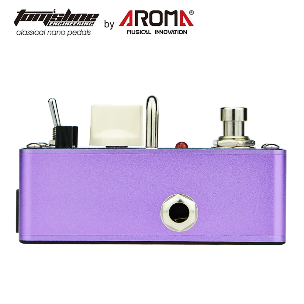AROMA AMC-3 Guitar MANIC High Gain Distortion Effects Pedal Mini Pedal Analogue True Bypass Electric Guitar Parts Nifty Durable view 6