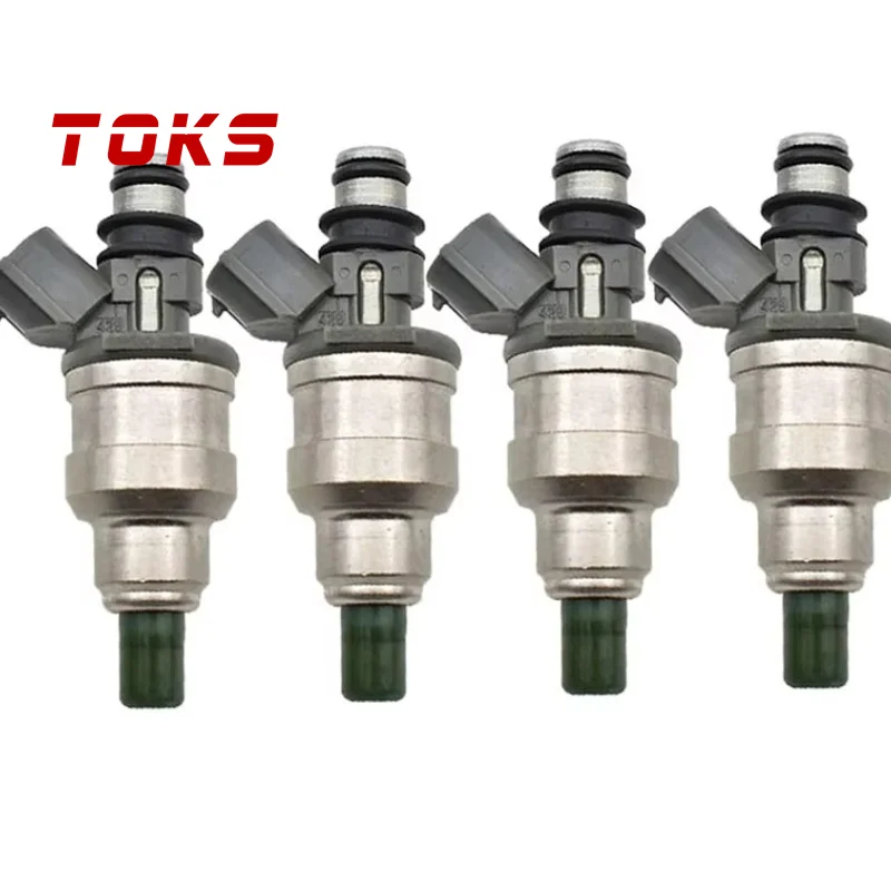 4 inyectores de combustible 195500-2040 compatibles con Mazda Protege MX-3 323 Kia Sephia Daihatsu Rocky 1.6L 1.8L 1990-1994