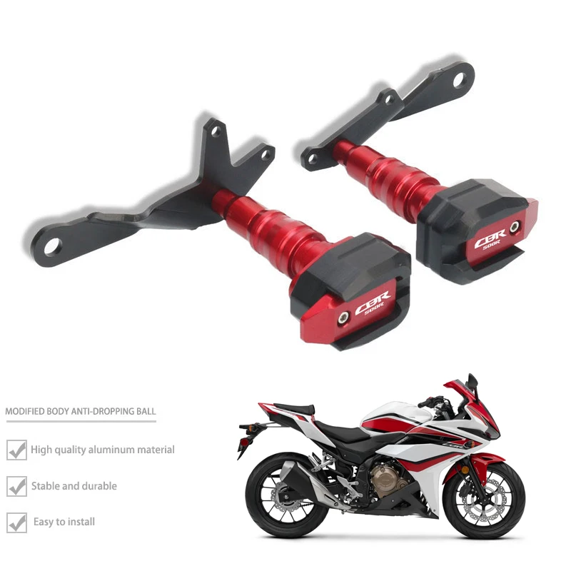 

For HONDA CBR500R CBR 500R 21-23 CBR400R CBR 400R Motorcycle Falling Protection Frame Slider Fairing Guard Crash Pad Protector