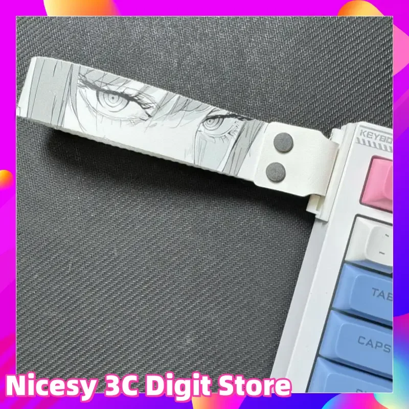 

Лента для клавиатуры серии персонажей аниме, игровая клавиатура для ПК, коллекция подарков, лента на заказ, лента для стрельбы аниме