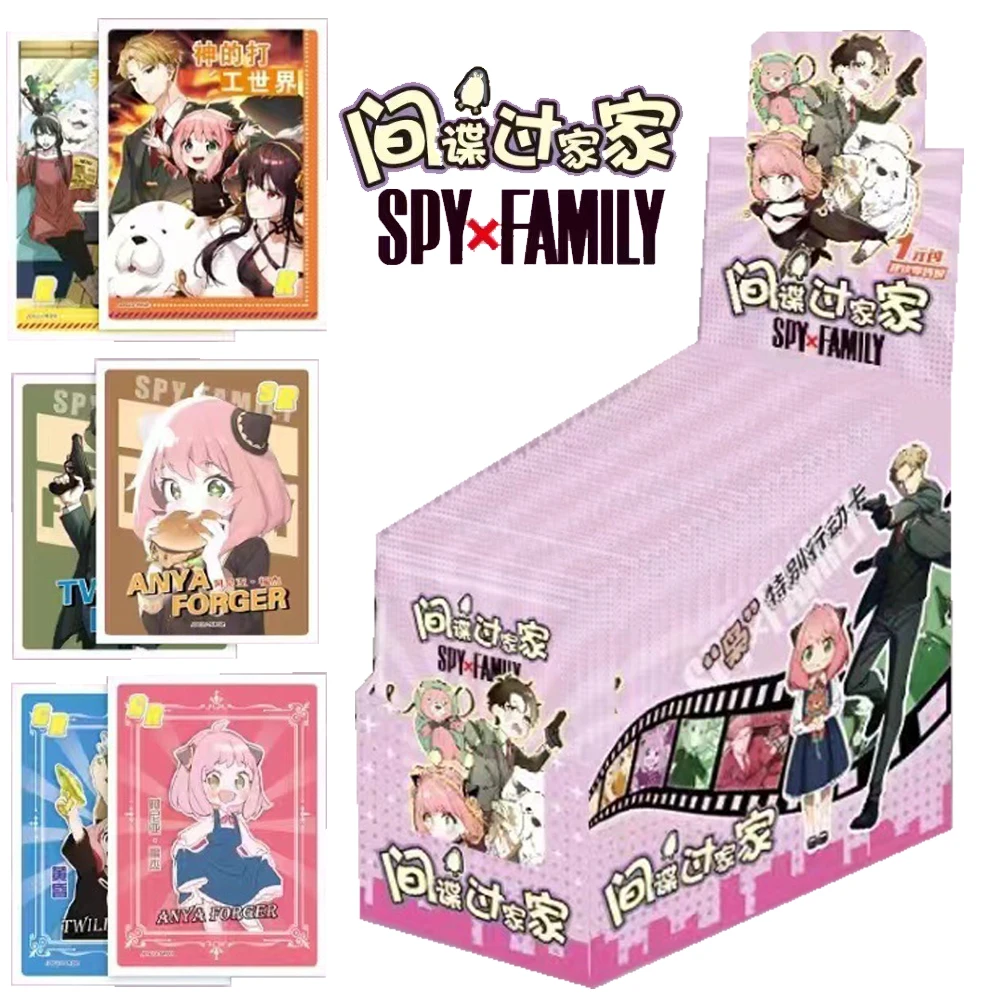 

Wholesale SPY×FAMILY Card For Children Twilight Yor Forger Daily Humorous Anime Exquisite Limited Game Collection Card Kids Toys