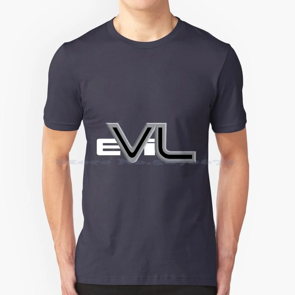 Evil Vl ( White ) T Shirt 100% Cotton Tee Holden Commodore Evil Vl Car Fully Sick