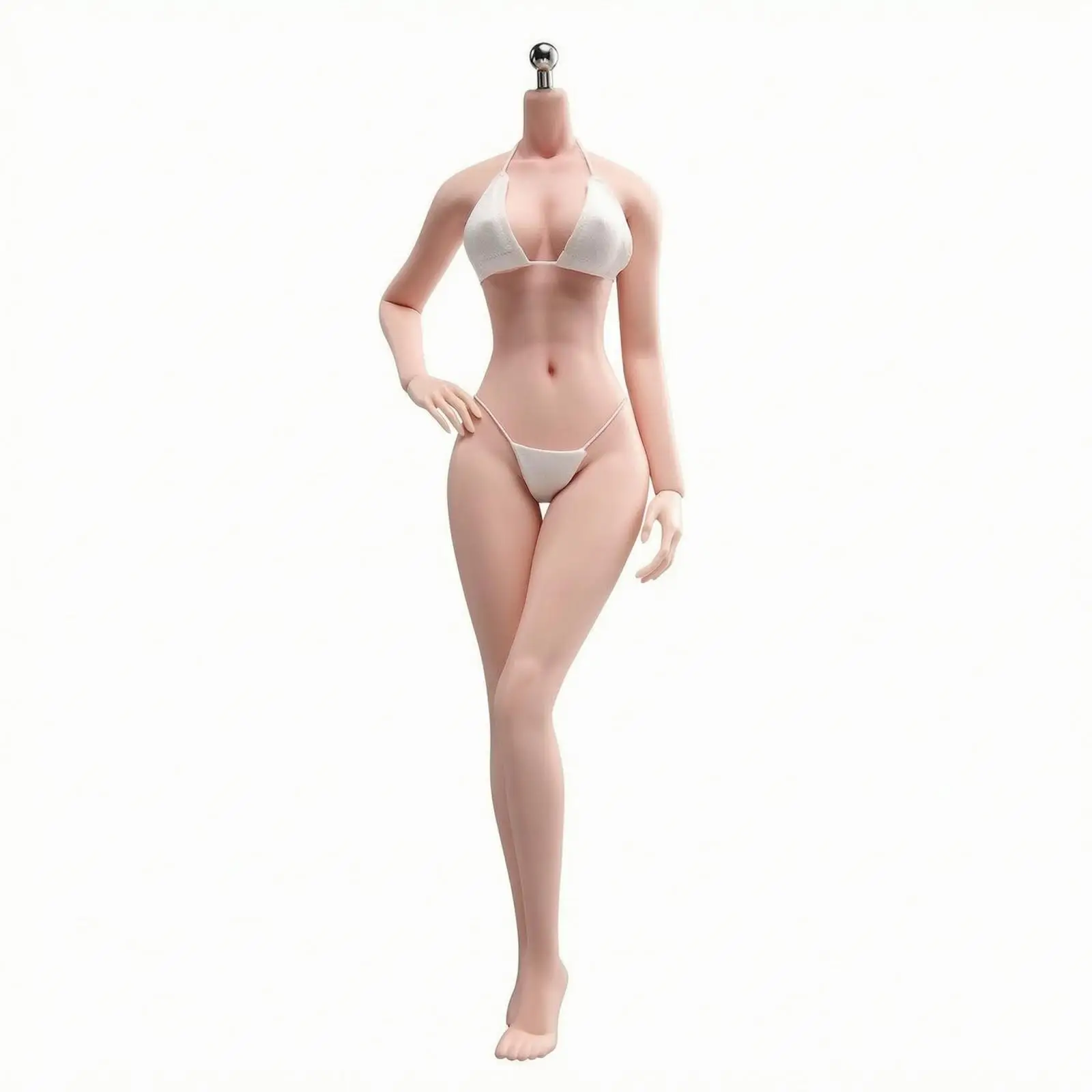 1/6 Scale Seamless Female Figure Body TPE 1/6 Scale Seamless Female Body Stainless Steel Skeleton for Display