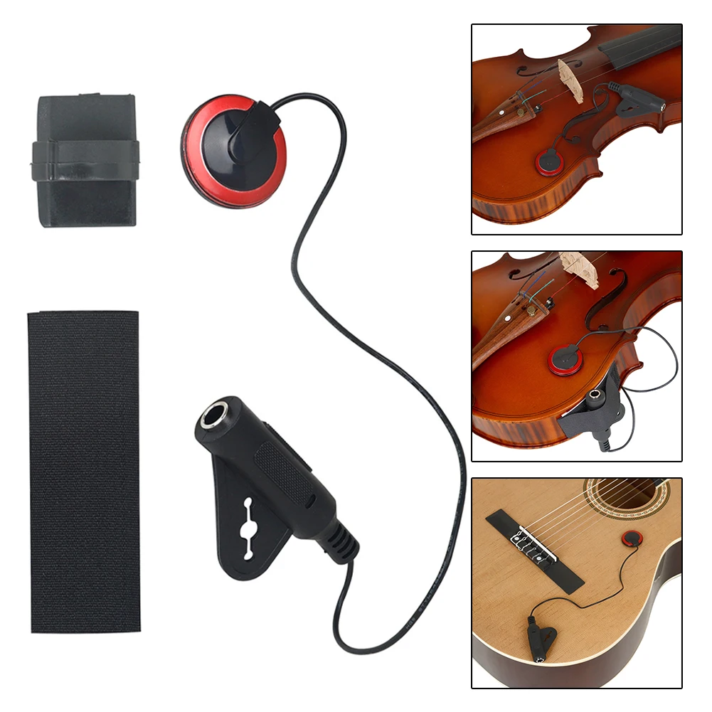 

Professional Piezo Contact Microphone Board Pickup Pickup Performance Specifications Violin Classical Guitar Outstanding