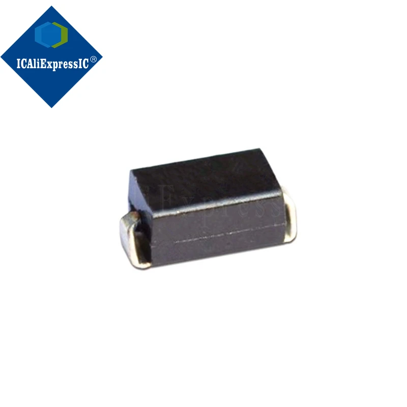 10 Stück MBRS130LT3G SMB 30V 1A DO-214AA Schottky-Dioden-Siebdruck 1BL3